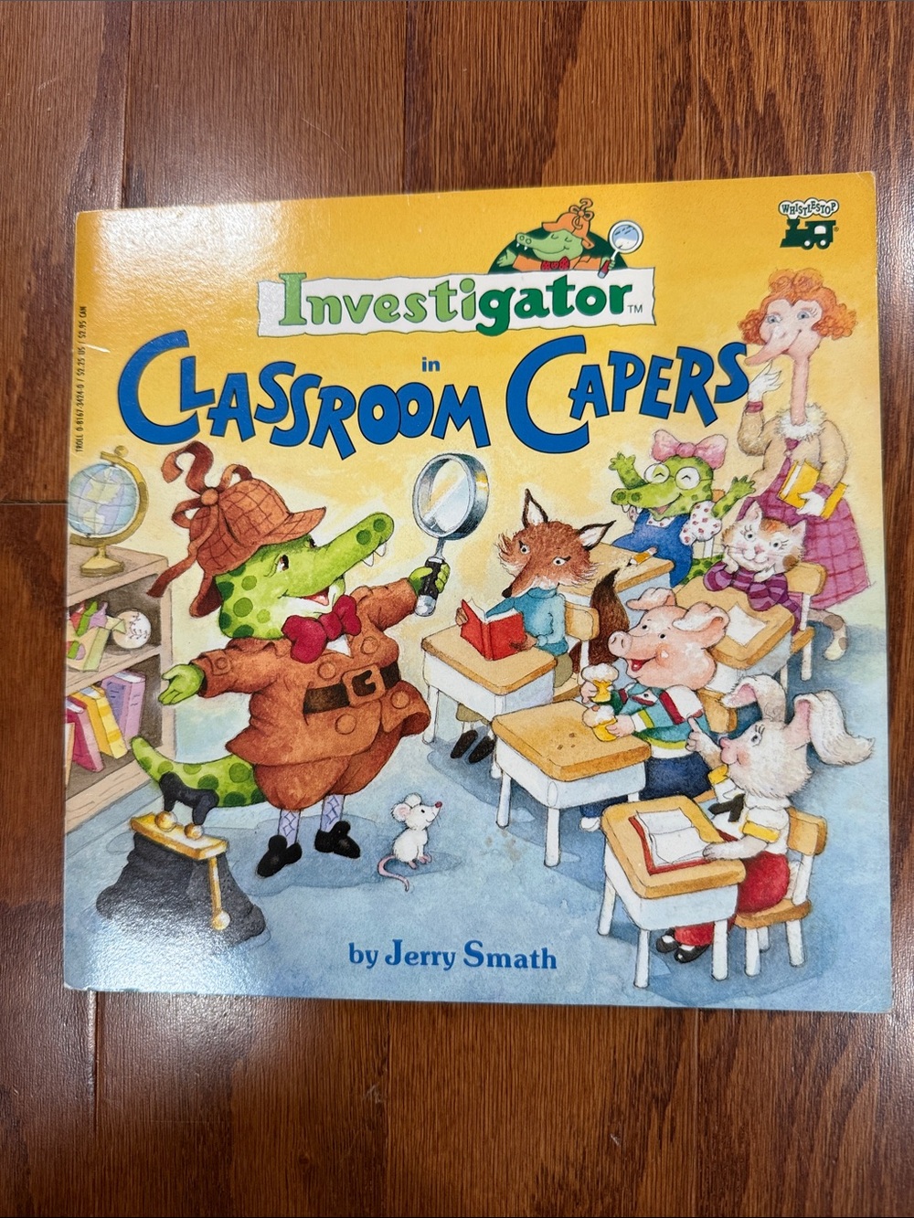 nvestigator Classroom Capers Vintage 1994 Interactive Mystery Activity Book